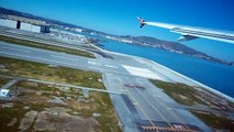 Virgin America A320-200 Takeoff from San Francisco International Airport