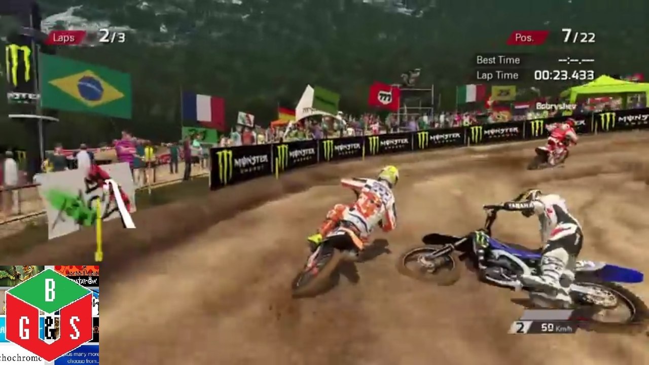 MXGP The Official motocross Videogame Gameplay PS4, Xbox One, PC