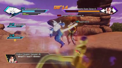 DRAGON BALL XENOVERSE -  Eternal Rival  Rematch Mentos vs Goku Vegeta (PS4)
