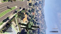 Grand Theft Auto V Stunt plane destroys Fighter jet