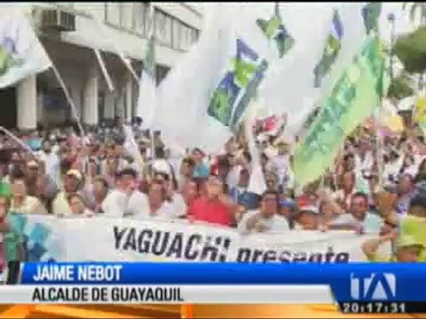 Programan manifestaciones para Quito, Guayaquil y Cuenca