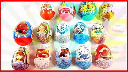 Play Doh Kinder SURPRISE EGGS Cars Planes Peppa Pig egg Surprise Яиц С Сюрпризами
