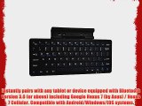 Cooper Cases(TM) K2000 Google Nexus 7 (by Asus) / Nexus 7 Cellular Bluetooth Keyboard Dock