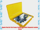Apple iPad Air Piel Frama Yellow Crocodile Magnetic Leather Cover