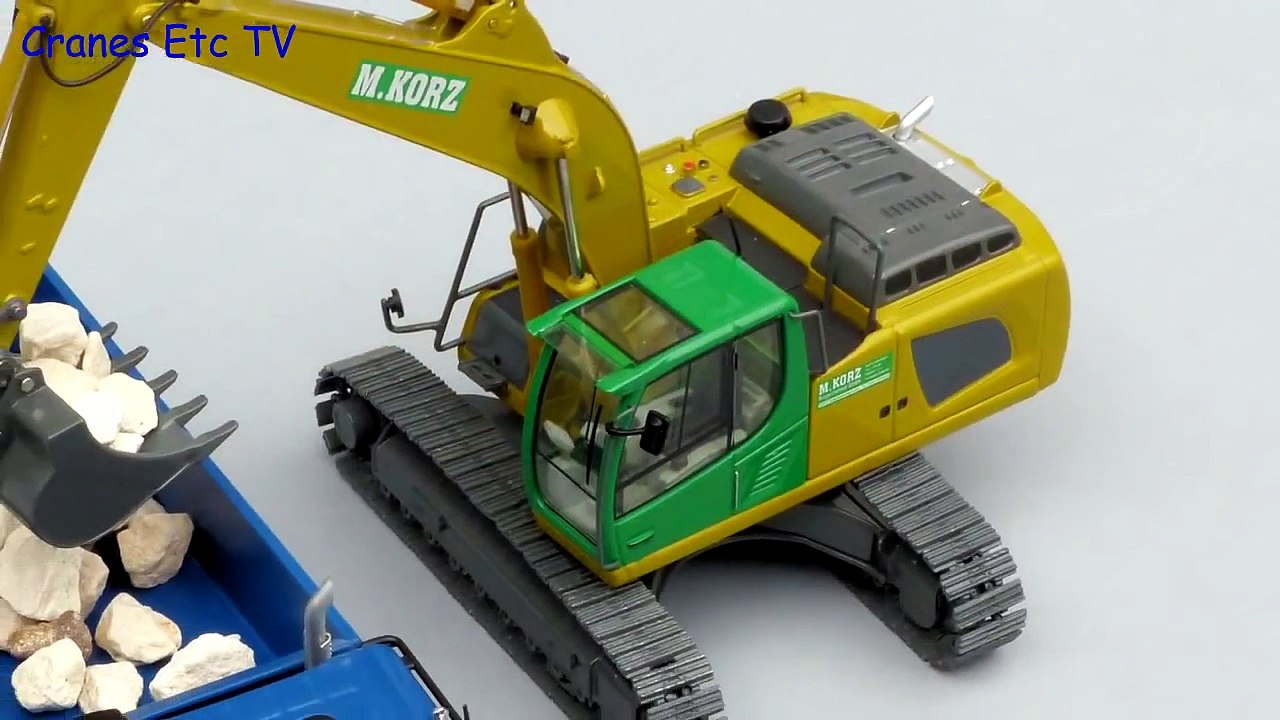 NZG Liebherr R 936 Crawler Excavator 'Korz' by Cranes Etc TV