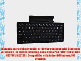 Cooper Cases(TM) K2000 Asus Memo Pad 7 (ME176C ME170C ME572CL ME572C) Bluetooth Keyboard Dock