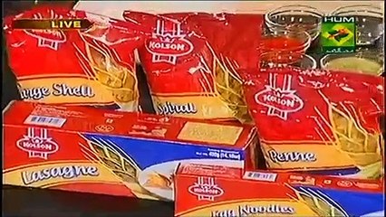 herb noodles with tomato sauce