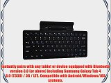 Cooper Cases(TM) K2000 Samsung Galaxy Tab 4 8.0?(T330) / 3G / LTE Bluetooth Keyboard Dock in