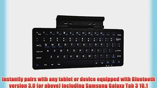 Cooper Cases(TM) K2000 Samsung Galaxy Tab 3 10.1 (P5200 / P5210 / P5220) Bluetooth Keyboard