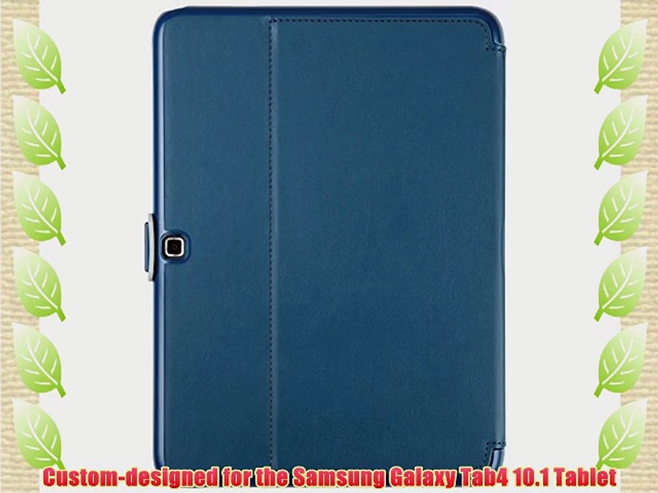 Speck Products Style Folio Case and Stand for Samsung Galaxy Tab 4 10.1 Deep Sea Blue/Nickel