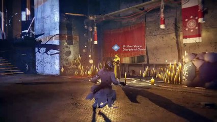 Destiny on the reef, missing cloak on warlock after seeing brother vance!