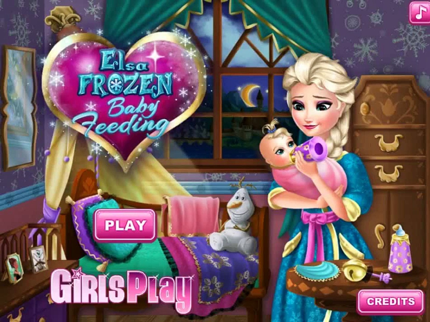 Van toepassing Leonardoda adverteren Baby and Kid Cartoon & Games ♥ Elsa Frozen Baby Feeding Disney Princess Elsa  Frozen Baby C - video Dailymotion