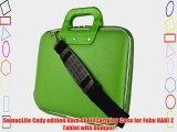 Uniquely designed SumacLife Brand Lime Green Ultra Durable Reinforced 10 Inch Cady Hard Shell