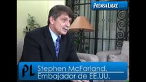 Entrevista Stephen McFarland, embajador de Estados Unidos en Guatemala