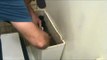 How to replace a toilet handle: Installing the toilet handle
