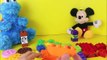 Lego Duplo Food Cookie Monster & Mickey Mouse Hamburger Creative Picnic DisneyCarToys - MertaCeyon
