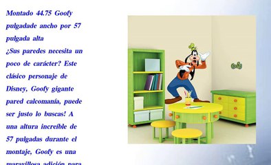 Roommates Rmk1510Gm Goofy Peel And Stick Giant Wall