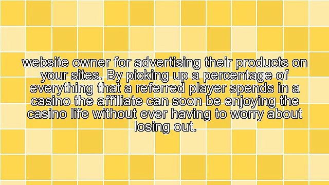 Online Casino Affiliate Programs: What The Top Affiliates Know