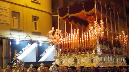 María Stma de la Trinidad coronada Lunes Santo Málaga 2015