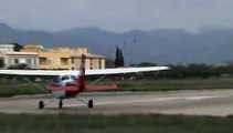 Cessna 172 - Take off and touch & go in Son Bonet (LESB)