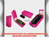 Apple iPhone 3G / 3GS Piel Frama Pink Leather Cover