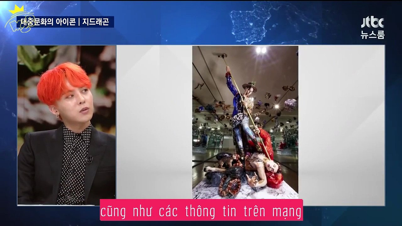 [M2BVN] VIETSUB G-Dragon in News Room