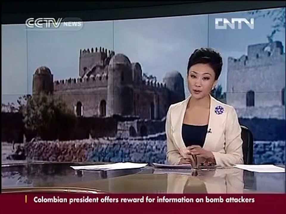 Fasilides castle in gondar ethiopia  www.addisallaround.com