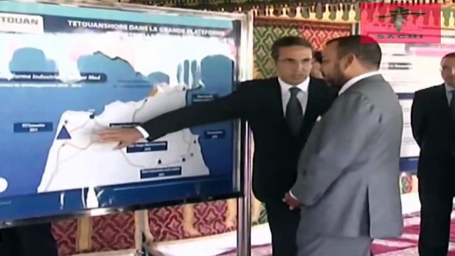 MOHAMED 6 BI MARTIL الملك محمد السادس بمدينة مرتيل