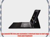 Kensington KeyFolio 10-Inch Fit Bluetooth Keyboard Case for Android Tablets (K97312US)
