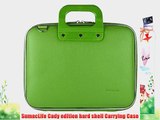Cady Messenger Cube LIME GREEN Ultra Durable Tactical Leather -ette Bag Case fits Microsoft