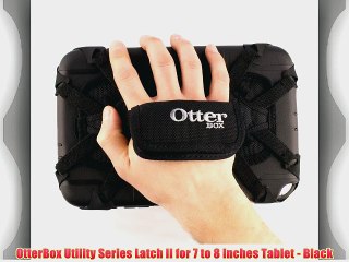 OtterBox Utility Series Latch II for 7 to 8 Inches Tablet - Black