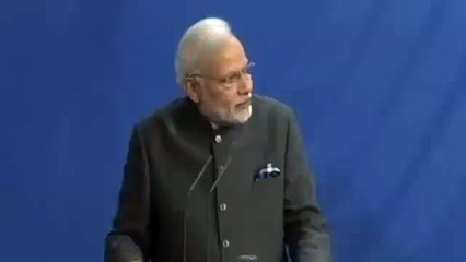 Indian PM Modi ignored by German chancellor