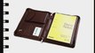 Compact Deluxe Leather Padfolio Case Fits iPad mini 3 / iPad mini 2 / iPad mini and Junior