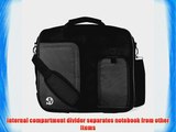 VanGoddy Pindar Sling JET DARK BLACK Pro Deluxe Shoulder Messenger Carrying Bag for Samsung