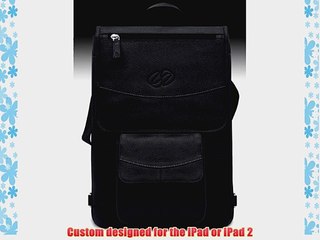 MacCase Premium Leather Flight Jacket - Fits All iPad Models Padded Compact Magnetic Closure