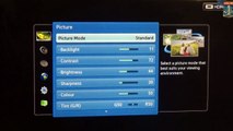 Samsung LED TV Picture Settings and Calibration