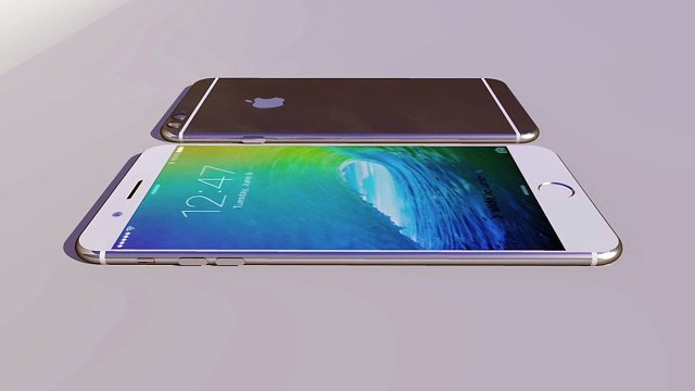 iPhone 6S : concept en or rose avec double capteur photos