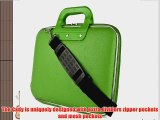 Cady Messenger Cube LIME GREEN Ultra Durable Tactical Leather -ette Bag Case fits Samsung Galaxy