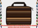 Designer Sleeves 8.9-Inch to 10-Inch Coffee Tablet Sleeve/iPad Sleeve with Handles Brown (10DSH-COF)