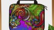 Designer Sleeves 8.9-Inch to 10-Inch Paisley Blush Tablet Sleeve/iPad Sleeve with Handles Rainbow