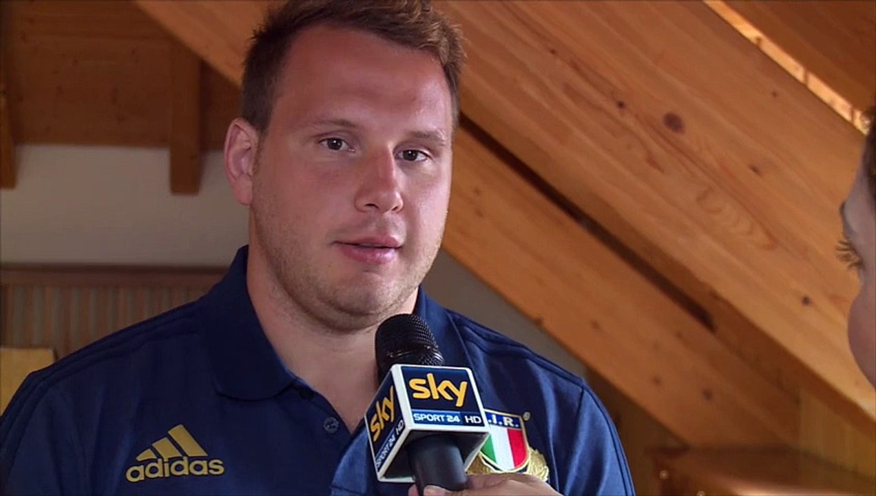 Andrea Lovotti, l'emozione del primo azzurro