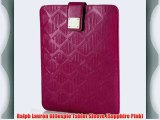 Ralph Lauren Gillespie Tablet Sleeve (Sapphire Pink)