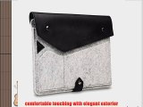 D-park? Pure Wool With Genuine Leather Case Bag for Apple iPad Air 2 iPad Air Tablet 9.7 inches