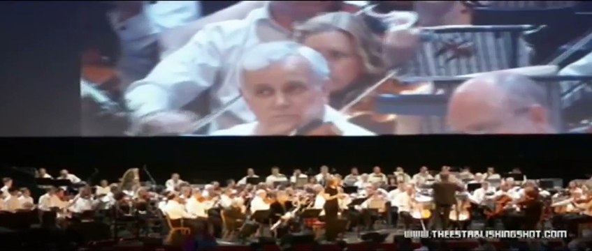 James Horner dirige la musique de Titanic en live du Royal Albert Hall de Londres en 2012