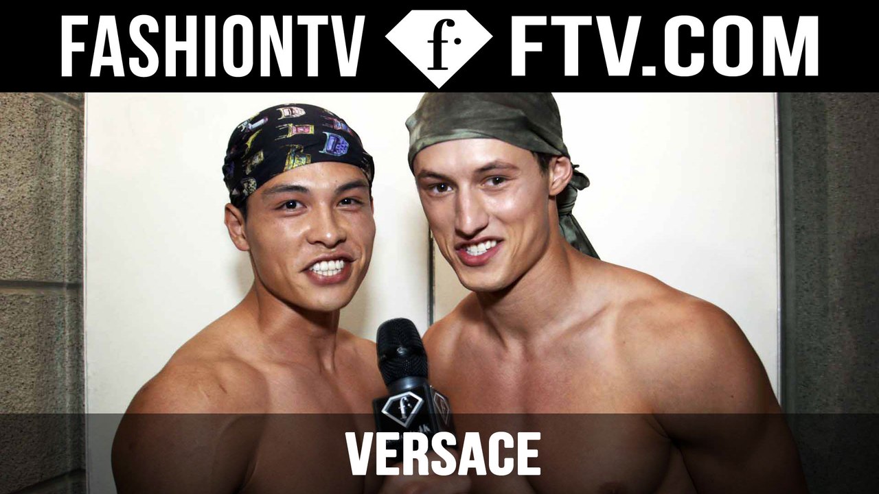 Versace Show Backstage Spring/Summer 2016 | Milan Collections: Men | FashionTV