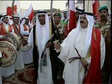 رقص ملك البحرين  على اشلاء المعارضين