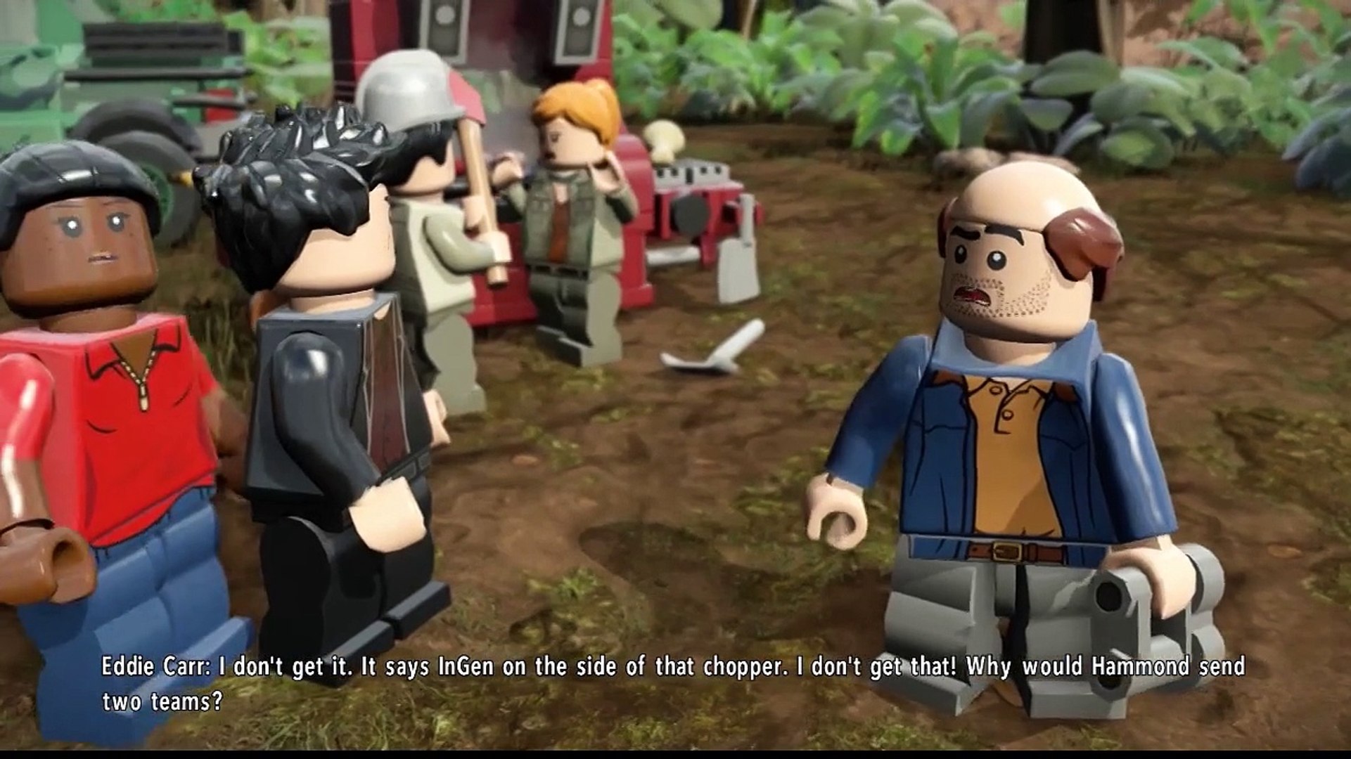 Lego jurassic park the lost online world