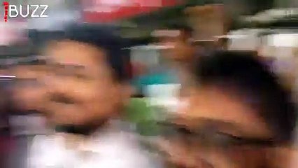 Bangladesh Fans Cheer 'Mauka Mauka' after their team won series against India Yesterday