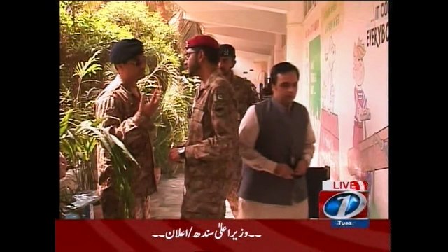 Army, Rangers establish relief camps in Karachi for heat affectees