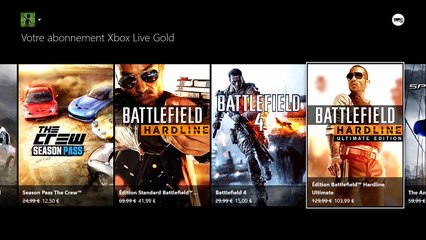 Les Promos Gold Semaine du 23 au 29 Juin 2015 - Xbox One & Xbox 360